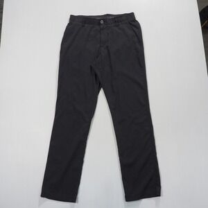 Under Armour Showdown Pants Mens 32x32 Black Stretch Performance Golf Athletic